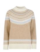 Newhouse Jennifer Fair Isle Sweater Beige