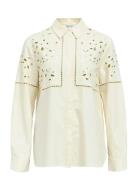 Object Objperry L/S Lo Shirt E Au 25 Kräm