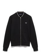 Fred Perry Zip Sweatshirt Svart
