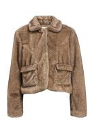 Object Objklara L/S Re Jacket 140 Brun