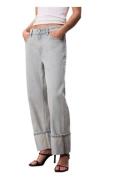 Calvin Klein Jeans Relaxed Crop Cuff Hazy Sunset Blå
