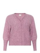 Kaffe Curve Kcluma Knit Cardigan Rosa