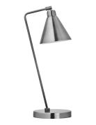 House Doctor Bordlampe, Hdgame, Børstet Sølvfinish Grå