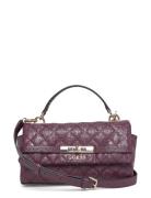 GUESS Idra Top Handle Flap Lila