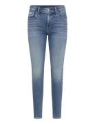 Calvin Klein Jeans Mid Rise Skinny Vintage Avenue Blå