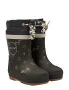 Pom Pom Gumboots™ Thermo Multi/patterned